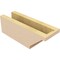 Ekena Millwork 4in. W x 4in. H x 12in. L Burlington Woodgrain TimberThane Rafter Tail, Primed Tan RFTUR04X04X12BURRCPR - alternate 3